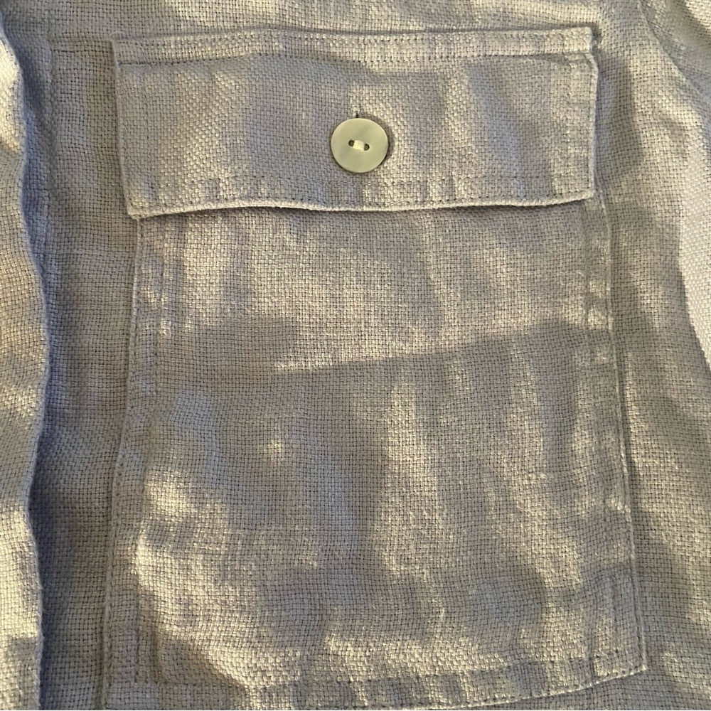 100% Washable Linen Jacket - Picture 8 of 13